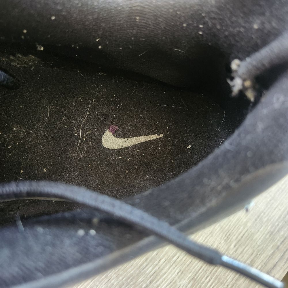 Nike Air Baseline Low Athletic Basketball Shoes Sneakers Mens Size 15 Black READ - Picture 7 of 11